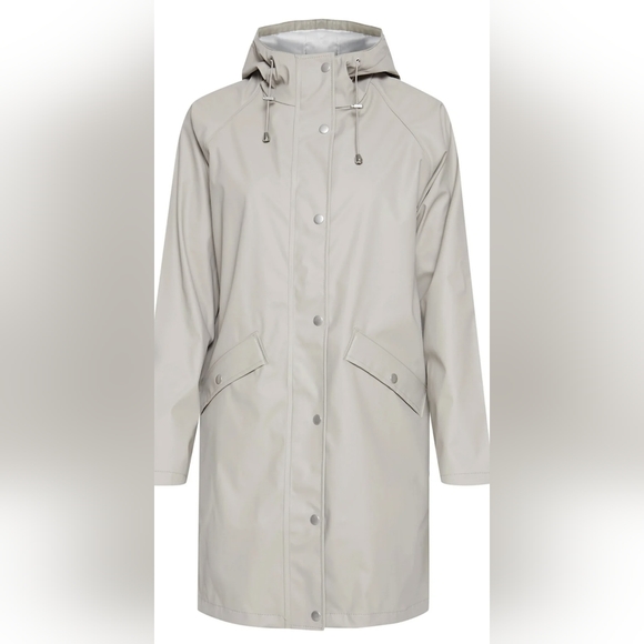 ICHI TAZI  RAIN JACKET NWOT Size M - Picture 1 of 6